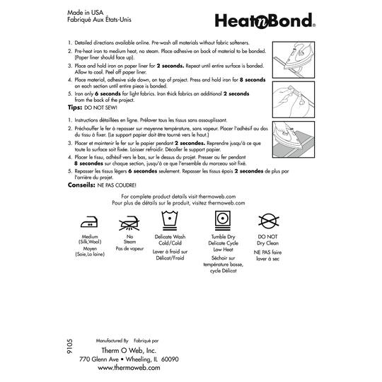 12 Pack: Heat n Bond® Dark Fabric Ultrahold Iron-on Adhesive Roll